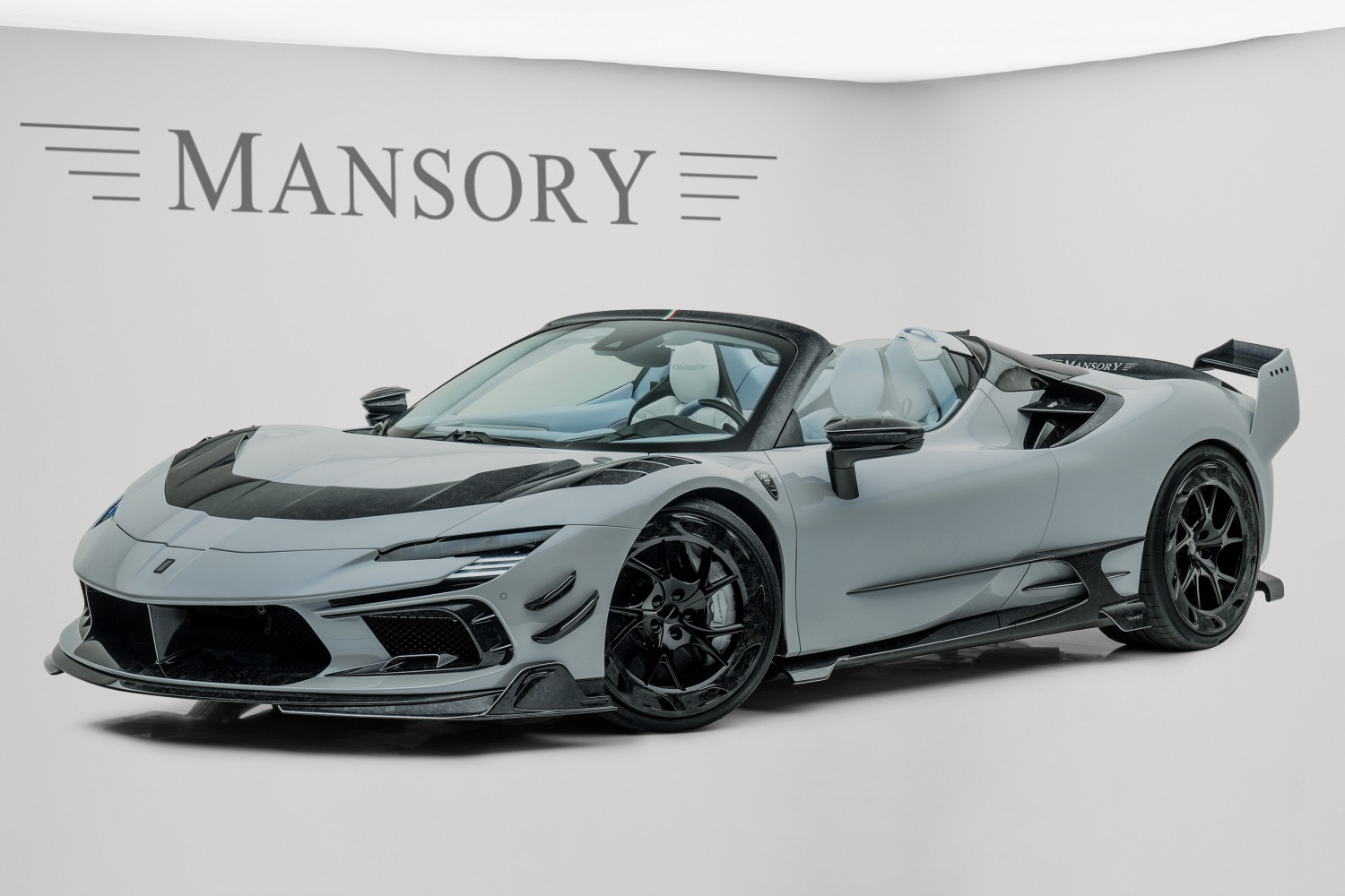 Ferrari SF90 Spider MANSORY F9XX Tempesta Celeste Mansory